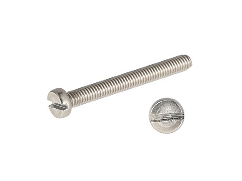 Preisvergleich Produktbild DIN Zylinderschraube Schlitz, in Edelstahl M4x35 - DIN84