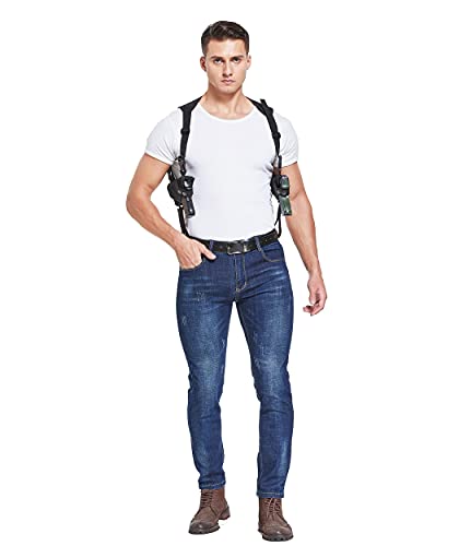 Gun Holster-Fits Compact To Large Handguns Concealed Carry Shoulder Holster With Double Holster Hand Gun Accessories #TOP6
