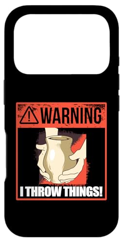 WARNING I THROW THINGS! 듩  ~[ X}zP[X iPhone 17 Pro p