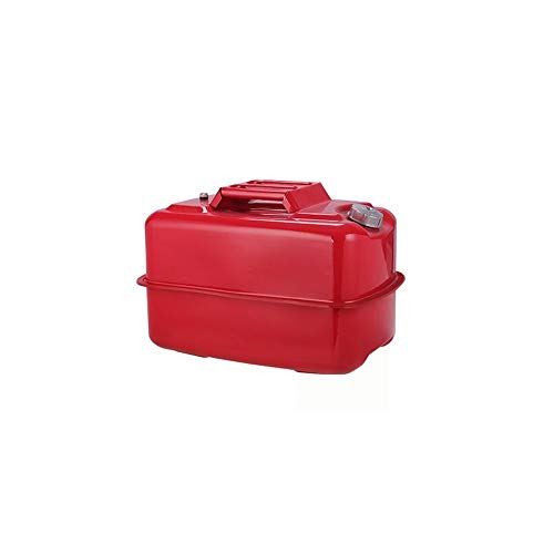 XuQinQin Portable fuel tank, 20L, 25L, 30L thick explosion-proof car spare fuel tank iron petrol barrel, suitable for motorcycle moped gasoline container (Color : 30L)