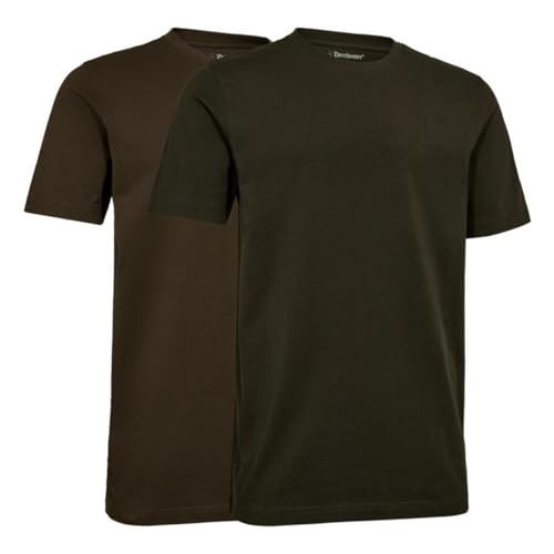 Camisetas L DEERHUNTER pack 2 ropa interior casual y transpirable