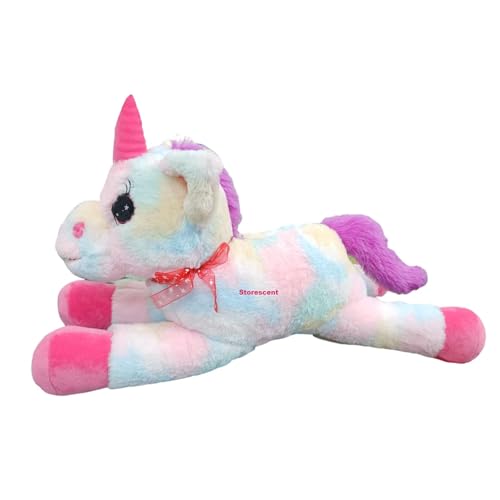 Image of Storescent Soft Toys for Kids, Stuffed Animal Plush Soft Toys for Boys and Girls | Plushie Toy (Pink Unicorn)