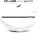 MoKo Case for iPad 10.2 iPad 9th Generation 2021/ iPad 8th Generation 2020/ iPad 7th Generation 2019, Slim Stand Hard Back Shell Smart Cover Case for iPad 10.2 inch, Auto Wake/Sleep, Space Gray