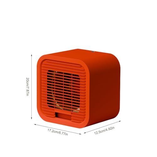 Ventilador de mesa portátil con bloque de hielo contra el calor sofocante del hogar 6