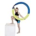 DRUNA Indigo Rhythmic Gymnastics Hoop Cover Protective Case, Universal Size 60-90 cm | Ideal for Competitions and Training (Black-Pink)