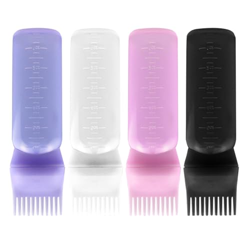 ELANE Hair Oiler Comb Bottles