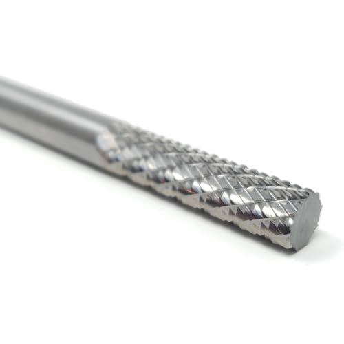 Broca fresadora doble corte Carburo 1/4" x 1" miniatura 3
