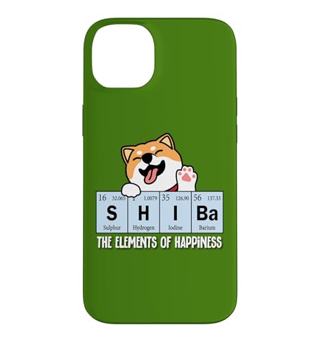 Funny Womens Elements Happiness Kawaii Shiba Inu Dog Lover �X�}�z�P�[�X iPhone 14 Plus �p