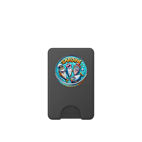 Sardines en étain avec Motif de Dessin animé pour Adultes et Enfants PopSockets PopWallet pour MagSafe – vue 2