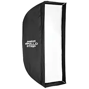 Westcott Apollo Strip (12 x 36?) Quick Open Softbox with Free Egg Crate Grid - Speedlight, Monolight, Flash, or Continuous Light Modifier