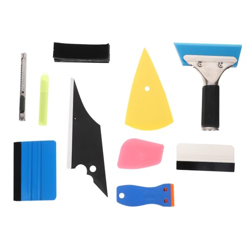 Covering auto et teinte vitres voiture : kit TOYANDONA 28 outils grattoir et raclette