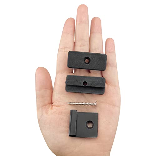 62 clip per decking compositi, 6 mm, fissaggi