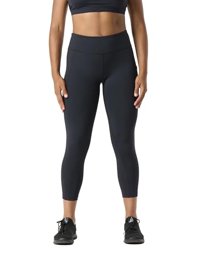 DFND Women's Active Ax Mid Rise Compression Pants 7/8 – 360° Compression for Recovery & Performance – Made in USA