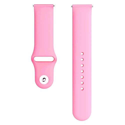 Image of YODI New Edition Soft Silicone Classic Strap Band For Redmi Watch 5 Lite Only [ Not for Any Other Models] (Pink)