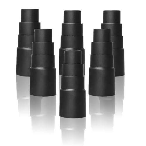 Aoyfuwell 6 Pcs Universal Vacuum Adapter,21-35mm Sander Dust Extraction Hose Adaptor for Makita Random Orbital Sander,Power Tools,Puzzles,Circular Saw Reducer Accessories