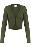 Photo Gallery kaffe bolero long sleeves regular fit open front rounded edges, forest night, l donna Photo Gallery kaffe bolero long sleeves regular fit open front rounded edges, forest night, l donna