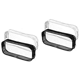 Photo Gallery diyeah 2 set porta penna sacchetti di stoccaggio trasparenti borsa con cerniera astuccio per matite con cerniera borse cosmetiche trasparenti astuccio portapenne bianca 2 pezzi * 2 Photo Gallery diyeah 2 set porta penna sacchetti di stoccaggio trasparenti borsa con cerniera astuccio per matite con cerniera borse cosmetiche trasparenti astuccio portapenne bianca 2 pezzi * 2