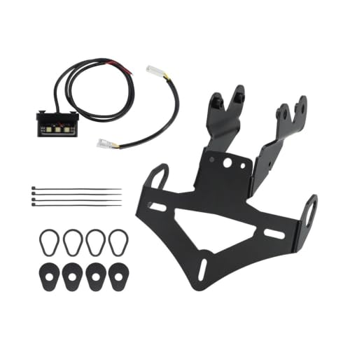 Kit d'éliminateur support plaque moto pour épurer l'arrière de la MT09 2025