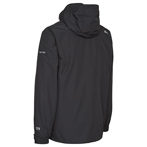 Trespass Waterproof Pathway Men's Outdoor 3-in-1 Jacket available in Black - X-Small - Image 2