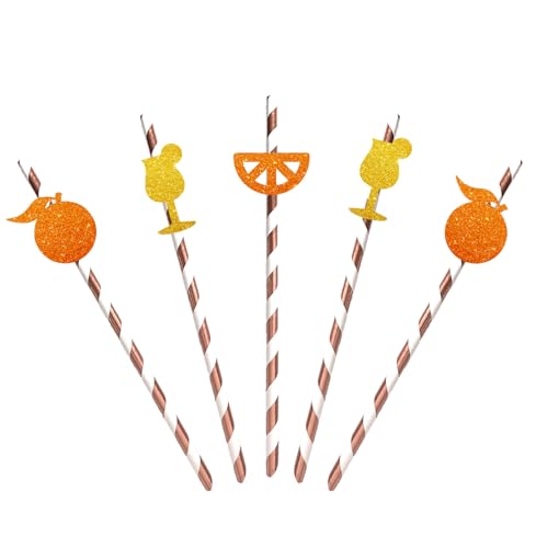Pitillos de papel decorativos Spritz Party 24pcs miniatura 1
