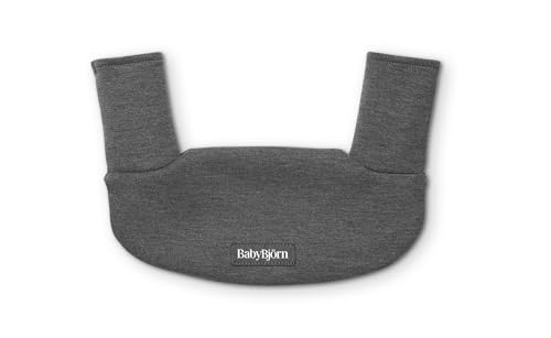BabyBjörn Bavoir pour Porte-bébé Harmony, Jersey, Gris foncé