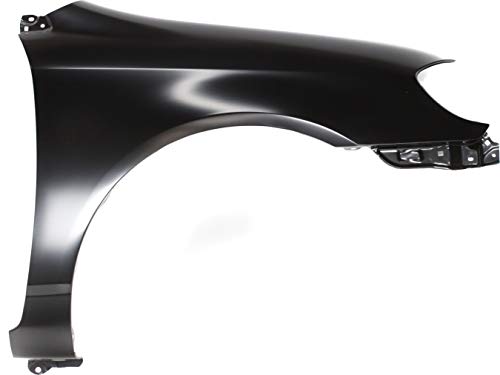 Evan Fischer Front Fender Compatible With 2003-2008 Toyota Corolla Primed Steel For CE/LE Models Passenger Side