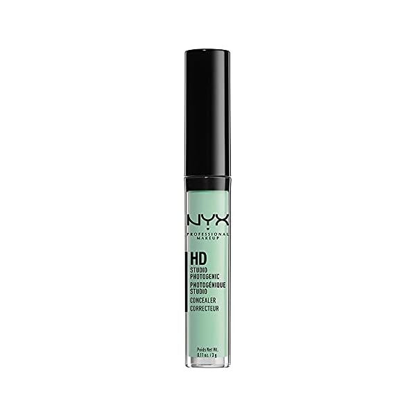 NYX-PROFESSIONAL-MAKEUP-HD-Studio-Photogenic-Concealer-Wand-Medium-Coverage-Green NYX PROFESSIONAL MAKEUP HD Studio Photogenic Concealer Wand, Medium Coverage - Green