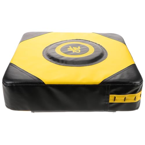 Cible de boxe murale jaune Homoyoyo de grande taille pour arts martiaux