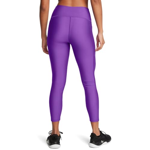 Image of Under Armour Women's HeatGear Armour High Waisted Ankle No-Slip Leggings