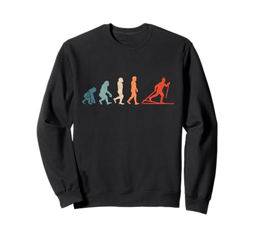 Evolution 80s Retro Cross-Country Ski Sweatshirt