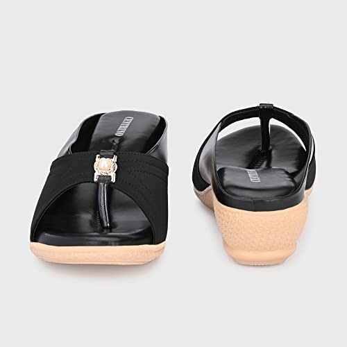 Image of Centrino Women Thong Sandals & Comfortable Ortho Care Sandal For Ladies | Fashion Wear Sandal & Chappal | Soft Cushioned for More comfort (6213)