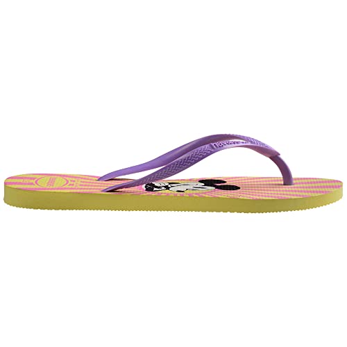 Chinelo Amarelo Pixel Slim Disney Havaianas Adult Licenses n° 23/24