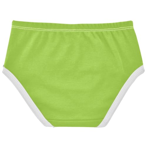 Joisal Girls Underwear Toddler 2t Cotton Panties for Girl Aesthetic Kids Briefs Undies Grass Green2