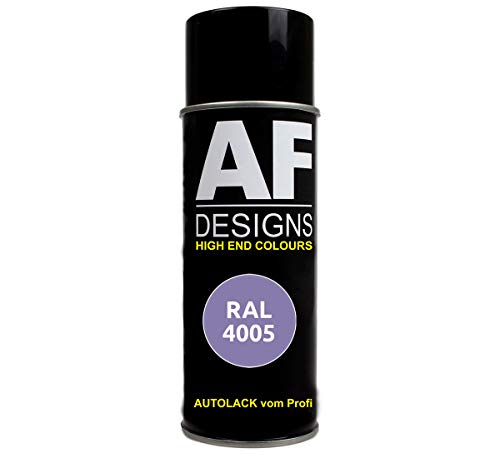 Alex Flittner Designs RAL Bombe de Peinture pour Voiture Laque Spray RAL4005 Bleu satiné