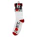 City-Souvenirs I Love NY Socks Crew White Red Heart Logo Cotton Pair One Size Fits Most