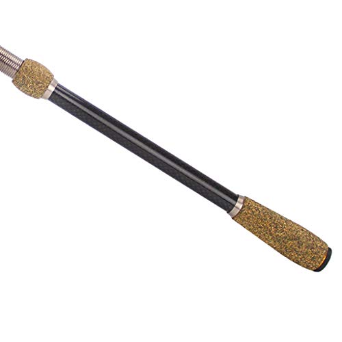 Vis hengel Korte Node Hengel Set Carbon Fiber Hengel en 3000 Spinning Wheel lange staaf Aluminium Lotus Decoratie en Imitation Wood Handle vistuig Vishengel (Size : 1.8m) - Image 6