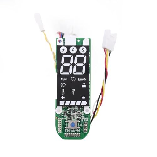 Getdoublerich Pantalla de salpicadero, panel de circuito de velocidad, compatible con Xiaomi para Mi4 GO Electric Scooter Instrumento Velocímetro Reemplazo