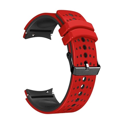 [QAICHFKS] Galaxy Watch 6 Classic 47mm 43mm�p�V���R���X�g���b�v �ʋC�����X�g�o���h (Red black,Watch7 40mm 44mm)