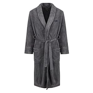 Ben Sherman Mens Fleece Robe