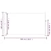 vidaXL Toldo Lateral Retráctil Poste de Acero Gris 160x300 cm Mampara Terraza