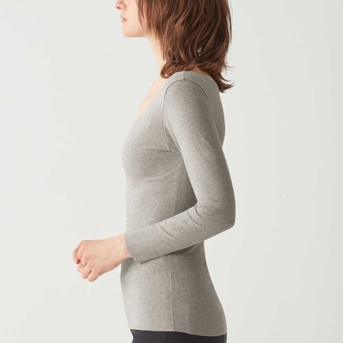 グンゼ 長袖インナー 綿混 裏起毛 吸湿発熱 あったかインナー HOTMAGIC ホットマジック MH7846P の商品画像 2