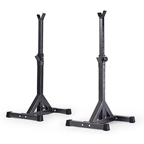 OTQEFTN Barbell Rack Dip Stand Barbell Stand Weight Lifting Rack Gym Squat Rack, Dumbbell Rack Stand for Weightlifting Fitness, Strength Training Fitness Barbell Rack for Home Gym