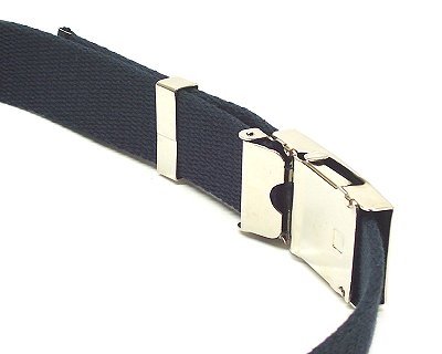 Vega Alta 2V75 Blue Canvas Belt with Buckle 118 - Image 3