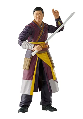 Marvel Hasbro Legends Series Doctor Strange in The Multiverse of Madness, Figurine Marvel's Wong MCU de 15 cm, 4 Accessoires, pièce Build-A-Figure Multicolore F0369