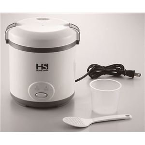 Amazon | ミニ炊飯器/調理家電 【1.5合炊き】 しゃもじ・計量カップ