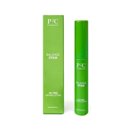 PFC Cosmetics Loción Secante con Ácido Salicílico 10 ml. Limpiador Puntos Negros y Poros de Nariz y Cara. Para Pieles Grasas y Mixtas con Tendencia Acneica. Tus granos desaparecen en 24h. Stick