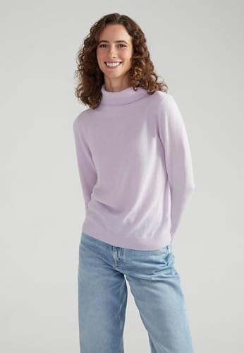 Image of Style & Republic Women's 100% Cashmere Slim Turtleneck Pullover Sweater