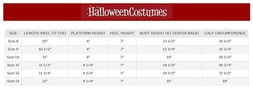 Fun Costumes FUN1950AD Boots Kiss Catman Size 11 thumb #2