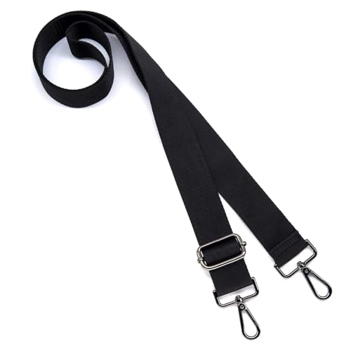Image of S&loyoe Thickened Solid Color Purse Straps Replacement Crossbody Bag Strap Adjustable Wide Guitar Straps for Handbags 1.5inch