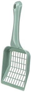 TRIXIE Streuschaufel für Klump- und Silikatstreu - schnelle und einfache Reinigung - recycelter Kunststoff - Loch am Griff für einfaches Aufhängen - diverse Farben - zufällige Auswahl - Größe M - 4049